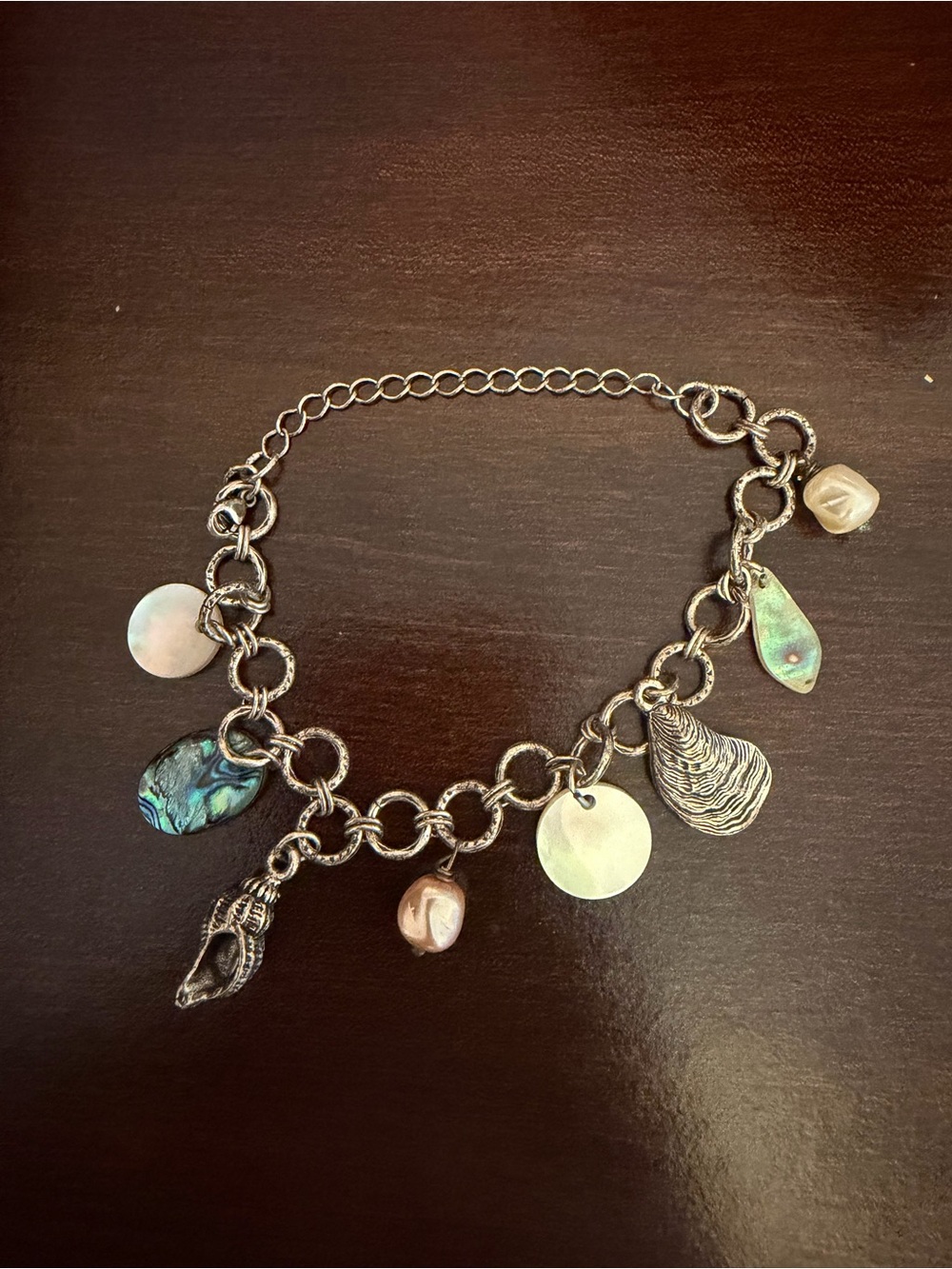 Alex and Ani Vintage 66 Beach Treasure Bracelet Silver One Size